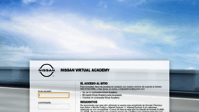What Nissanvirtualacademy.com.mx website looked like in 2020 (3 years ago)