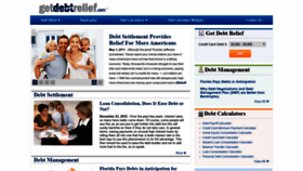 What Nationaldebtreliefprogram.com website looked like in 2020 (3 years ago)
