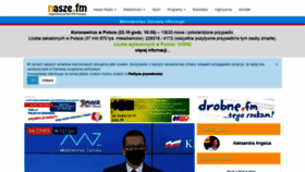 What Nasze.fm website looked like in 2020 (3 years ago)