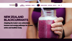 What Nzblackcurrants.com website looked like in 2020 (3 years ago)