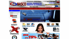 What Nascoofficeproducts.com website looked like in 2020 (3 years ago)