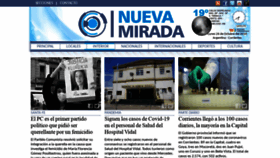 What Nuevamiradacorrientes.com website looked like in 2020 (3 years ago)
