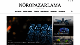 What Noropazarlama.net website looked like in 2020 (3 years ago)