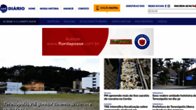 What Netdiario.com.br website looked like in 2020 (4 years ago)