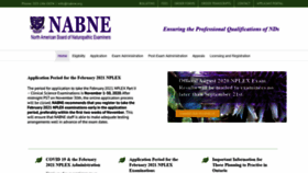What Nabne.org website looked like in 2020 (3 years ago)