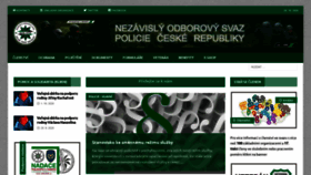 What Nospcr.cz website looked like in 2020 (3 years ago)