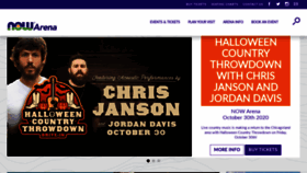 What Nowarena.com website looked like in 2020 (4 years ago)