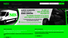 What Nex.es website looked like in 2020 (3 years ago)