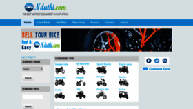 What Nduthi.com website looked like in 2020 (3 years ago)