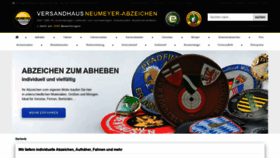 What Neumeyer-abzeichen.de website looked like in 2020 (3 years ago)
