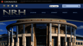 What Nrhtx.com website looked like in 2020 (3 years ago)