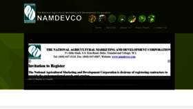 What Namdevco.com website looked like in 2020 (3 years ago)