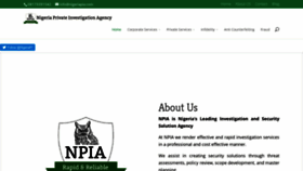 What Nigeriapia.com website looked like in 2020 (4 years ago)