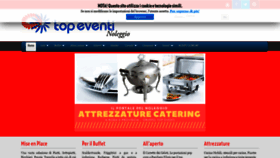 What Noleggiocateringroma.it website looked like in 2020 (4 years ago)