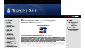 What Neopointsale.com website looked like in 2020 (3 years ago)