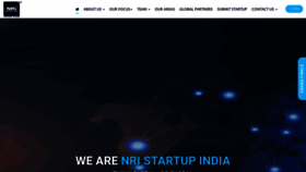 What Nristartupindia.com website looked like in 2020 (3 years ago)