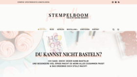 What Nadinehoessrich.de website looked like in 2020 (3 years ago)