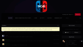 What Nextgenroms.com website looked like in 2020 (3 years ago)