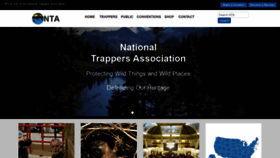 What Nationaltrappers.com website looked like in 2020 (3 years ago)