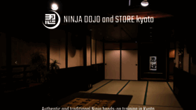 What Ninjadojoandstore.com website looked like in 2020 (3 years ago)