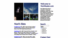 What Norimuster.com website looked like in 2020 (3 years ago)