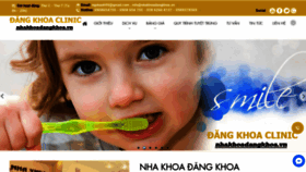 What Nhakhoadangkhoa.vn website looked like in 2020 (3 years ago)