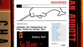 What Noirwhale.com website looked like in 2020 (3 years ago)