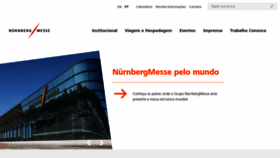 What Nuernbergmesse-brasil.com.br website looked like in 2020 (3 years ago)