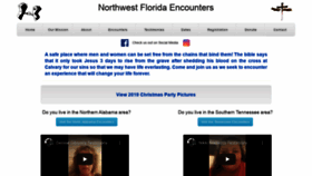 What Nwflencounters.com website looked like in 2020 (3 years ago)
