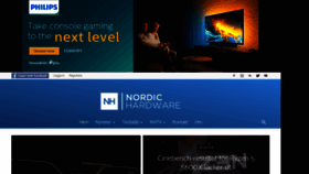 What Nordichardware.se website looked like in 2020 (3 years ago)
