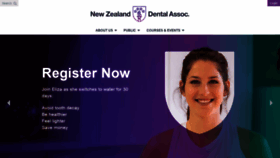 What Nzda.org.nz website looked like in 2020 (3 years ago)