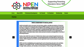 What Npen.org website looked like in 2020 (3 years ago)