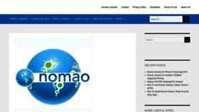 What Nomaocamera.com website looked like in 2020 (3 years ago)