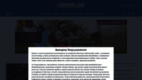 What Nekrologi.zambrow.org website looked like in 2020 (3 years ago)