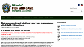 What Nanaimofishandgameclub.com website looked like in 2020 (3 years ago)