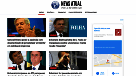 What Newsatual.com website looked like in 2020 (5 years ago)