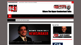 What Newstalk941.com website looked like in 2020 (3 years ago)