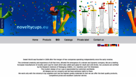 What Noveltycups.eu website looked like in 2020 (3 years ago)