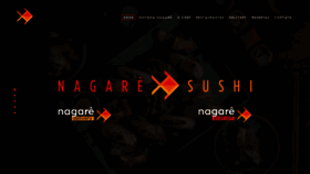 What Nagaresushi.com.br website looked like in 2020 (3 years ago)
