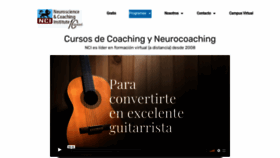 What Neurocoaching.us website looked like in 2020 (3 years ago)