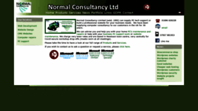 What Normalconsultancy.co.uk website looked like in 2020 (3 years ago)