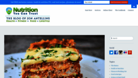 What Nutritionyoucantrust.com website looked like in 2020 (3 years ago)