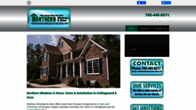 What Northernwindowsandglass.com website looked like in 2020 (5 years ago)