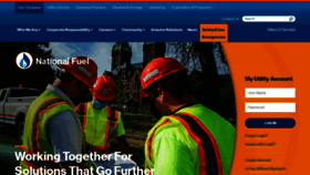 What Nationalfuel.com website looked like in 2020 (3 years ago)