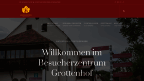What Naturparkzentrum-grottenhof.at website looked like in 2020 (3 years ago)