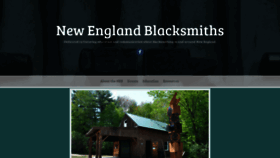 What Newenglandblacksmiths.org website looked like in 2020 (3 years ago)