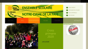 What Ndfaye.fr website looked like in 2020 (3 years ago)