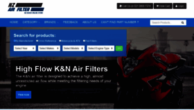 What Nzairfilter.co.nz website looked like in 2020 (3 years ago)
