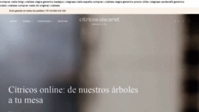 What Naranjasaldia.es website looked like in 2020 (3 years ago)
