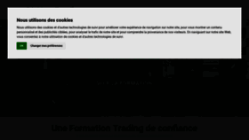 What Newtrading.fr website looked like in 2020 (3 years ago)